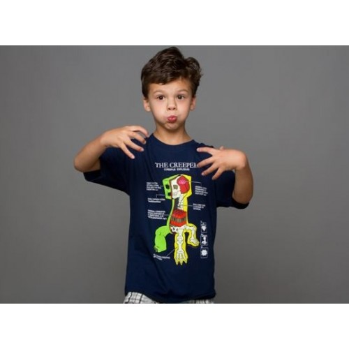 Tričko Minecraft Creeper Anatomy dětské