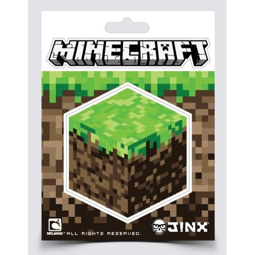 Samolepka Minecraft Dirt Block