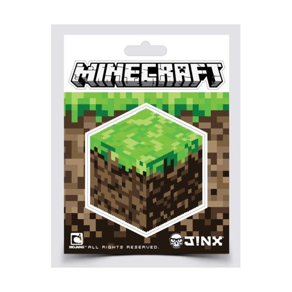 Samolepka Minecraft Dirt Block