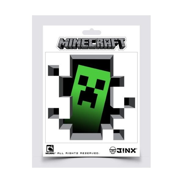 Samolepka Minecraft Creeper Inside