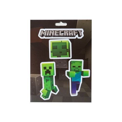 Samolepky Minecraft Mobs Caves Sticker Pack