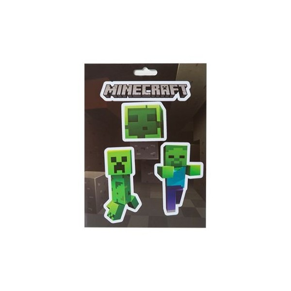 Samolepky Minecraft Mobs Caves Sticker Pack
