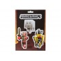 Samolepky Minecraft Mobs Nether Sticker Pack