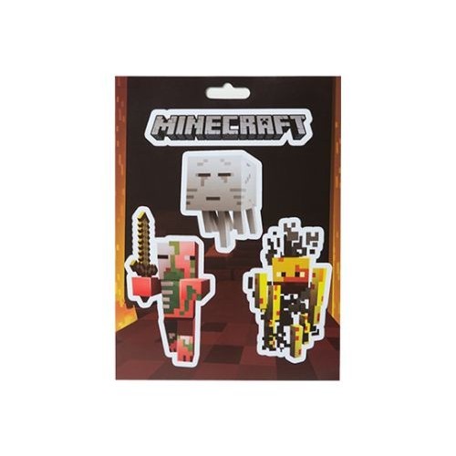 Samolepky Minecraft Mobs Nether Sticker Pack