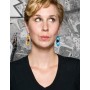 Portal 2 Inter-Spatial Portal Earrings