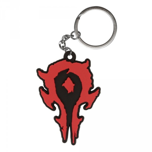 Klíčenka silikonová Warcraft Movie Horde Logo