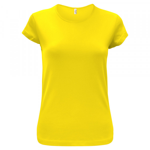 108 TRIČKO DÁMSKÉ CALIFORNIA, barva 04 Cyber Yellow, velikost L