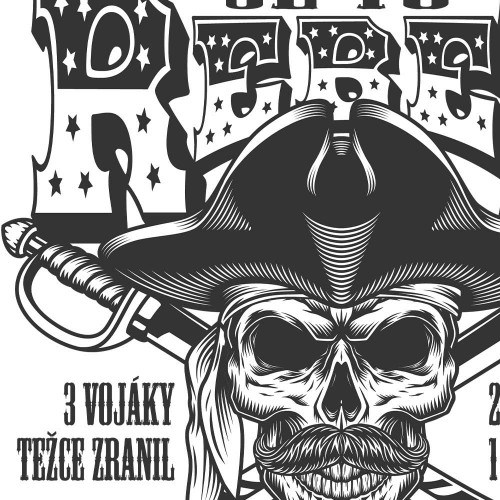 Tričko Je to REBEL! - UPRAVIT TEXTY