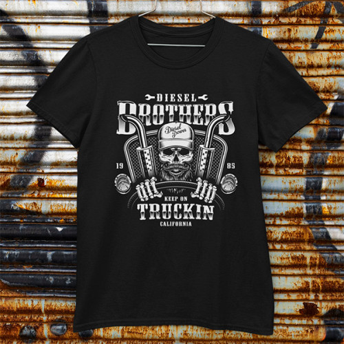 Tričko Truck Driver Brothers - EDITOVATELNÉ