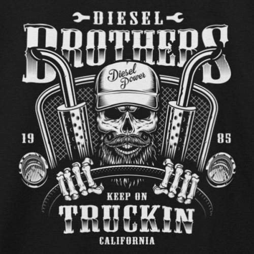 Tričko Truck Driver Brothers - EDITOVATELNÉ