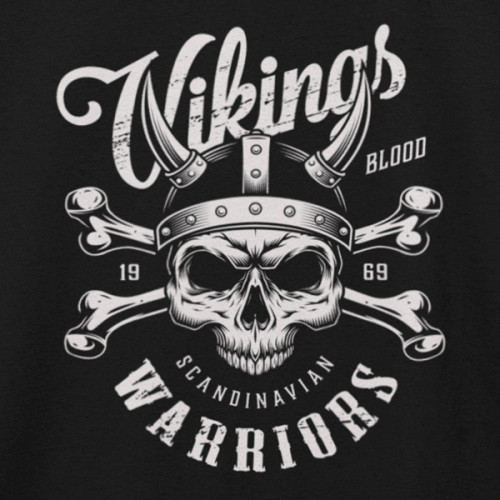 Tričko Vikings Warriors - EDITOVATELNÉ