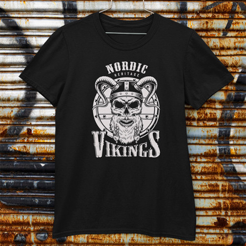 Tričko Vikings Nordic - EDITOVATELNÉ