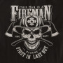 Tričko Fireman Rescue - EDITOVATELNÉ