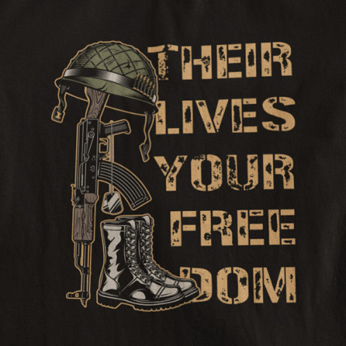 Tričko Soldiers Freedom - EDITOVATELNÉ
