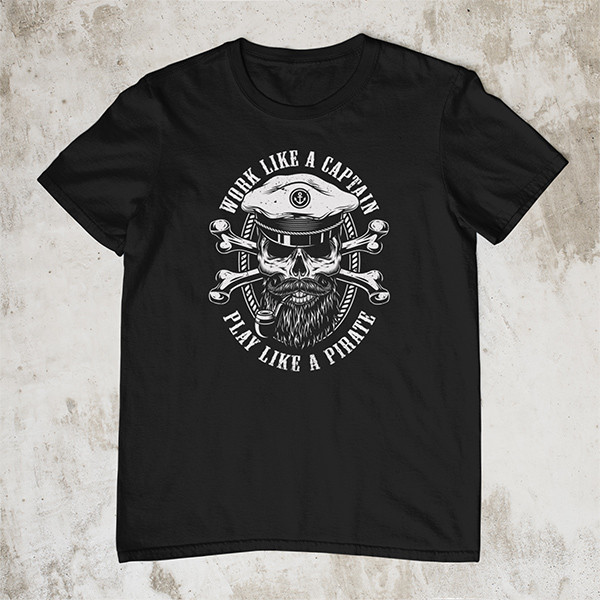 Tričko Sailor Never Made - EDITOVATELNÉ