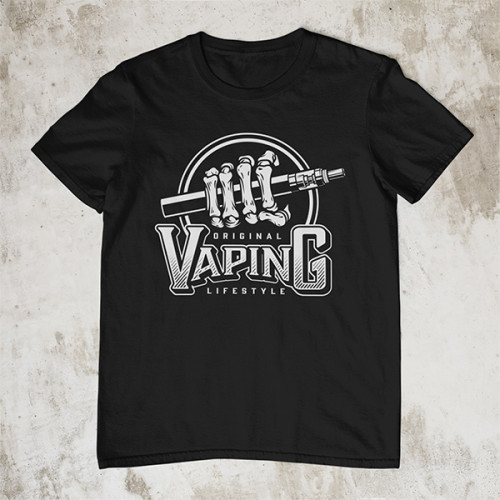 Tričko Vaping STOP Smoking - EDITOVATELNÉ