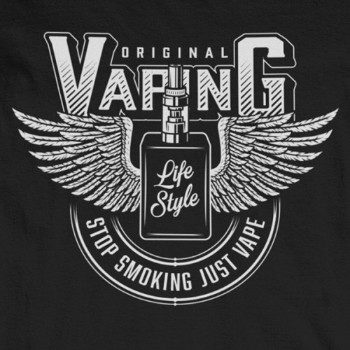 Tričko Vaping Just Vape - EDITOVATELNÉ