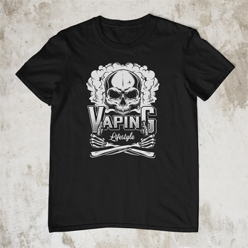 Tričko Vaping Lifestyle - EDITOVATELNÉ