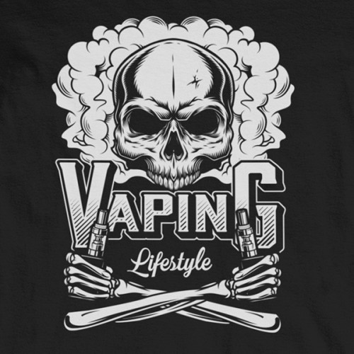 Tričko Vaping Lifestyle - EDITOVATELNÉ