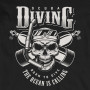 Tričko Diving Born to Dive - EDITOVATELNÉ