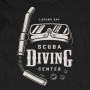 Tričko Diving Center - EDITOVATELNÉ