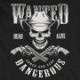 Tričko Sheriffs Wanted - EDITOVATELNÉ
