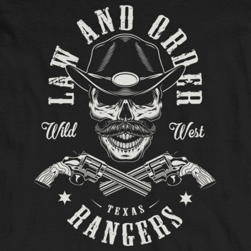 Tričko Sheriffs Rangers - EDITOVATELNÉ