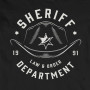 Tričko Sheriffs Law and Order - EDITOVATELNÉ