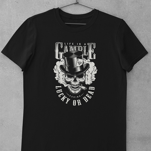 Tričko Casino Gamble - EDITOVATELNÉ