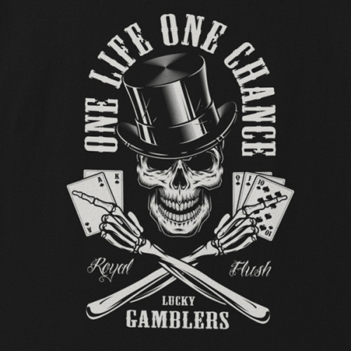 Tričko Casino Gamblers- EDITOVATELNÉ
