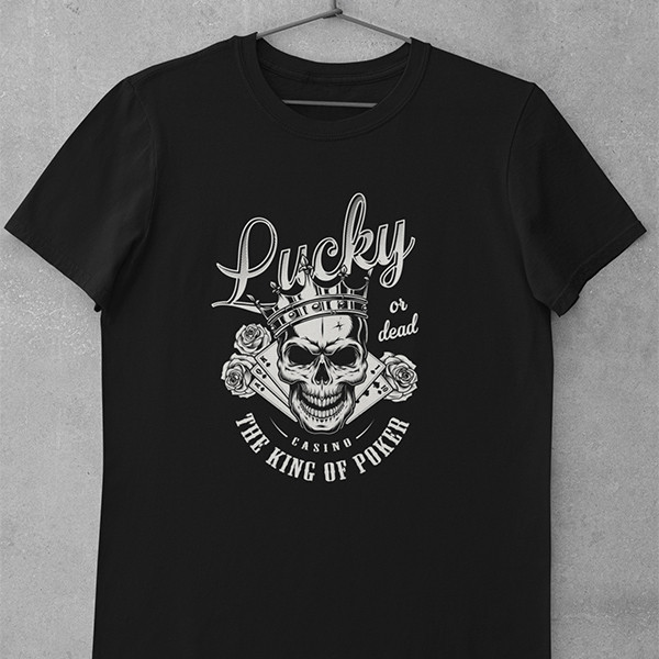 Tričko Casino Lucky- EDITOVATELNÉ