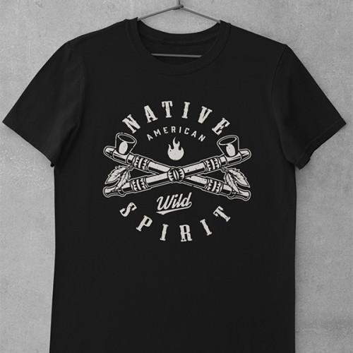 Tričko Indians Wild Spirit- EDITOVATELNÉ
