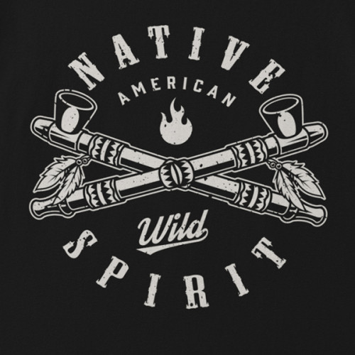 Tričko Indians Wild Spirit- EDITOVATELNÉ
