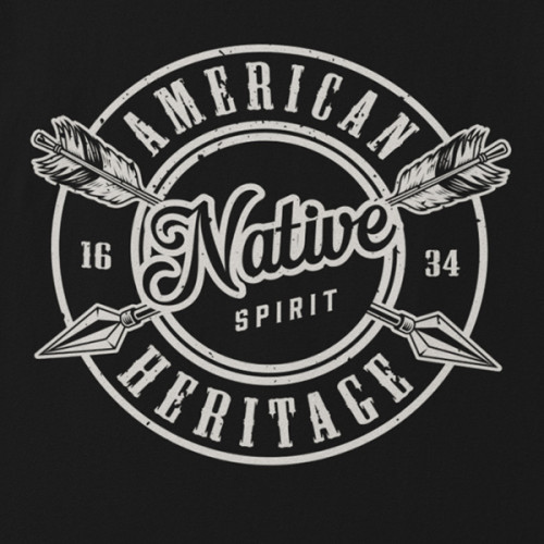 Tričko Indians American Heritage- EDITOVATELNÉ