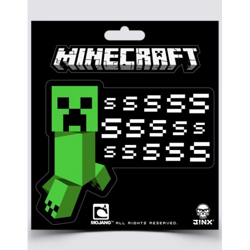 Minecraft Creeper SSSsss Sticker