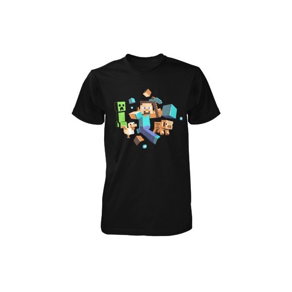 Minecraft Run Away! Youth Tee
