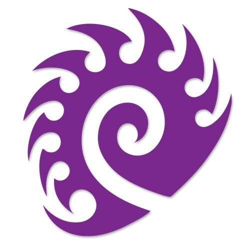  StarCraft II Zerg Cutout Sticker