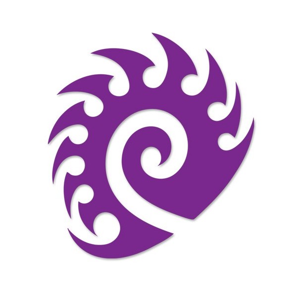  StarCraft II Zerg Cutout Sticker