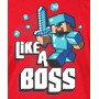 Tričko Minecraft Like a Boss