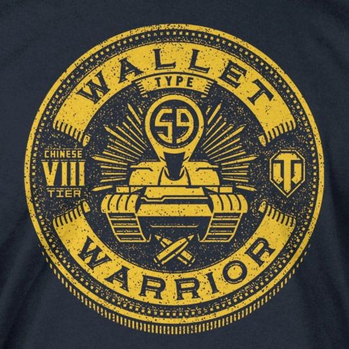 Tričko World of Tanks Wallet Warrior - Basic | černá | S | World of Tanks