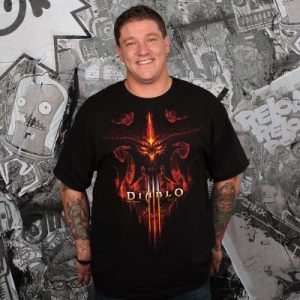 187.jpg Diablo III Burning - černá | M | Premium