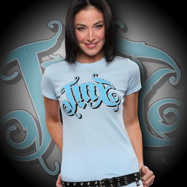 J!NX Kingdom Women's Tee - M | modrá
