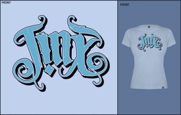 J!NX Kingdom Women's Tee - M | modrá