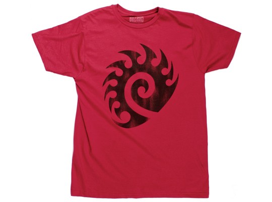 J!NX StarCraft II Zerg Vintage Logo - Basic | černá | M