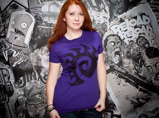 J!NX StarCraft II Zerg Vintage Logo - Basic | černá | M