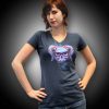 Lady J!NX Women's V-Neck - M | šedá
