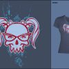 Lady J!NX Women's V-Neck - M | šedá