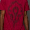J!NX World of Warcraft Horde Crest Stencil - Basic | červená | S
