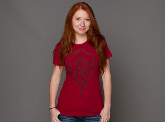 J!NX World of Warcraft Horde Crest Stencil - Basic | červená | S