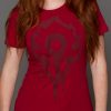 J!NX World of Warcraft Horde Crest Stencil - Basic | červená | S